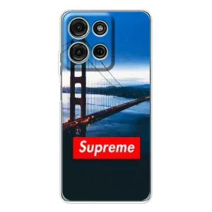 Чеохол для Motorola MOTO G56 з картинкою Supreme (AlphaPrint) (Стиль Supreme)