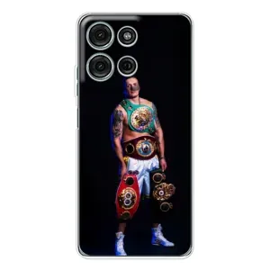 Чохол з картинкою Олександр Усик для Motorola MOTO G56 (Усик з поясами)