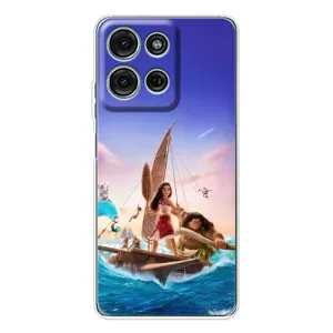 Чехол с мультфильмом Моана Motorola MOTO G56 (Команда Ваяна Мауи)