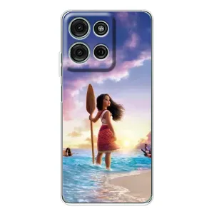 Чехол с мультфильмом Моана Motorola MOTO G56 (Моана с веслом)