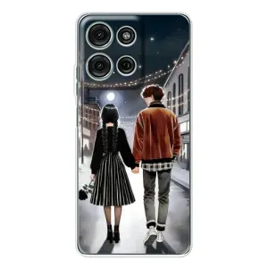 Чехол с дизайном Венздей 2 на Motorola MOTO G56 (Уэнздей и Тайлер)