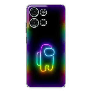 Чохли Амонг Ас для Motorola MOTO G56 (AlphaPrint) (Яскравий скін)