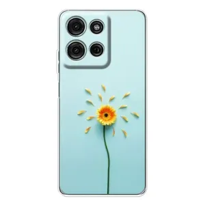 Чохли з квітами для Motorola MOTO G56 (VPrint) (Жовта квітка)