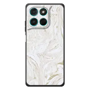 Мраморний чехол на Motorola Moto G57 Power (VPrint) (Білий мрамор)