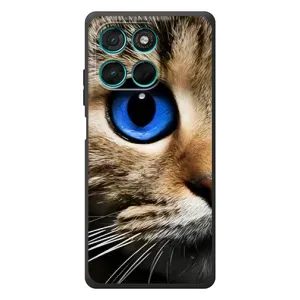 Чохли з Котиками для Motorola Moto G57 Power (VPrint) (Око кота)