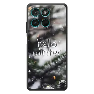 Новорічні, Святкові Чохли для Motorola Moto G57 Power - 2024 год (Hello winter)