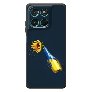 Чохол для Патріота України Motorola Moto G57 Power - (AlphaPrint) (Коктель молотова)