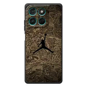 Чохли для Motorola Moto G57 Power - з картинкою JORDAN (AlphaPrint) (Logo Jordan)