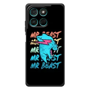 Чохли Містер Біст для Мо Motorola Мо G57 Павер (logo Mr beast)