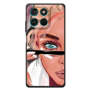 Чохол з друком для Motorola Moto G57 Power - (Мода) (AlphaPrint) (Макіяж)
