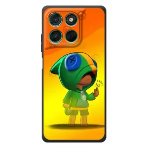 Чехол для Motorola Moto G57 Power Бравл Старс (VPrint) (Хлопчик Леон)