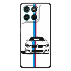 Чохол для Мо Motorola Мо G57 Павер - з принтом БМВ (AlphaPrint) (Машина БМВ)