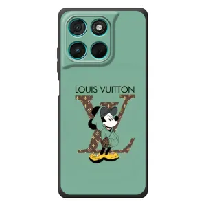 Чохли Луі Вітон для Motorola Moto G57 Power (AlphaPrint - LOUIS VUITTON) (Міккі Маус LV)