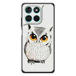 Чохол з пташками на Motorola Moto G57 Power (VPrint) (Мила Сова)