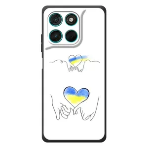 Чохол для Патріота України Motorola Moto G57 Power - (AlphaPrint) (Мир Україні)