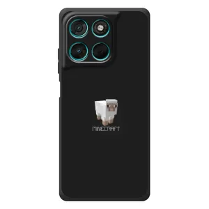 Чохол Майнкрафт на Motorola Moto G57 Power (AlphaPrint) Minecraft (Овечка Майнкрафт)