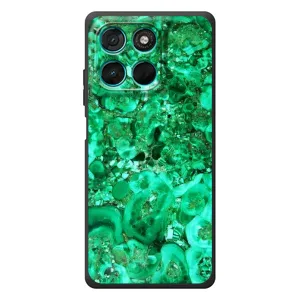Мраморний чехол на Motorola Moto G57 Power (VPrint) (Салатовий Мрамор)