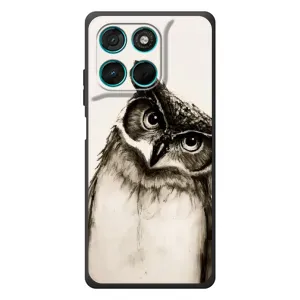 Чохол з пташками на Motorola Moto G57 Power (VPrint) (Сова)