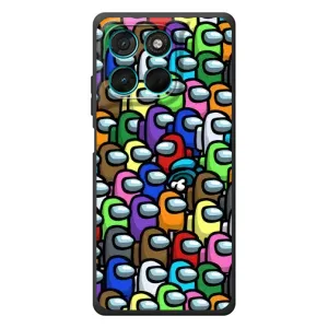 Чохли Амонг Ас для Motorola Moto G57 Power (AlphaPrint) (Убитий)