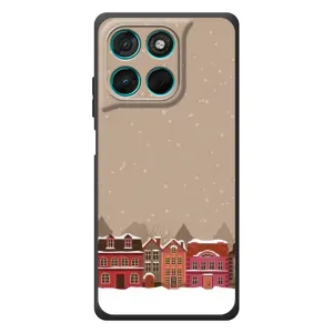Новорічні, Святкові Чохли для Motorola Moto G57 Power - 2024 год (Зимове місто)