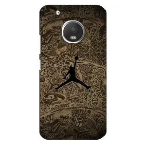 Чехлы для Motorola MOTO G5s - с картинкой JORDAN (AlphaPrint)