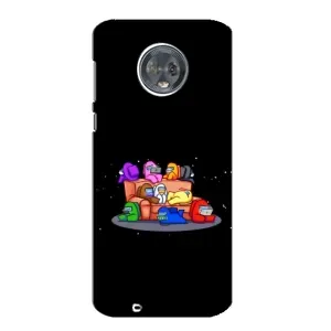 Чехол Амонг Ас для Motorola MOTO G6 (AlphaPrint) (Амонг-ас)