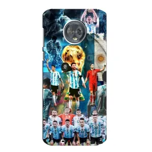 Чехлы Месси для Motorola MOTO G6 (AlphaPrint) (Аргентина Месси)