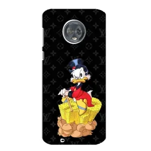 Чехлы для Motorola MOTO G6 - Скрудж МакДак Louis Vuitton (PREMIUMPrint) (Богатство Макдака)