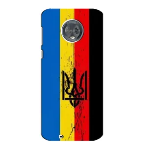 Украинские Чехлы для Motorola MOTO G6 с картинкой УПА (AlphaPrint) (Флаг УПА)