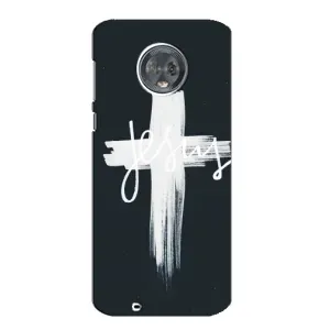 Чехол для Motorola MOTO G6 (AlphaPrint) - (Христианские) (Иисус)
