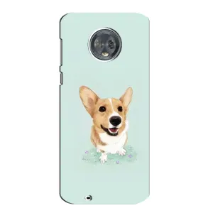 Чехлы с собаками для Motorola MOTO G6 (VPrint) (Корги)
