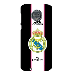 Чехол для Motorola MOTO G6 с принтом (Лого Real Madrid)