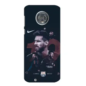 Чехлы Месси для Motorola MOTO G6 (AlphaPrint) (Месси 10)
