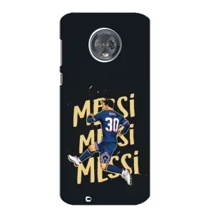 Чохли для Motorola MOTO G6 (Leo чемпіон) (AlphaPrint) (Messi ПСЖ)