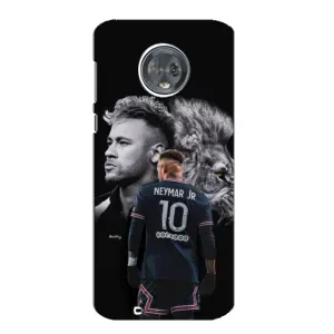 Чехол Неймар для Motorola MOTO G6 (AlphaPrint) (Неймар Лев)