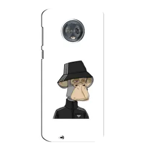 Чехлы с Обезьянами NFT для Motorola MOTO G6 (AlphaPrint) (обезьяна NFT Adidas)