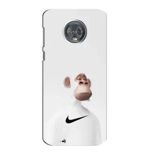 Чехлы с Обезьянами NFT для Motorola MOTO G6 (AlphaPrint) (обезьяна NFT Nike)