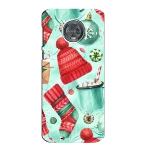 Новогодние Чехлы для Мото G6 (VPrint) (Одежда НГ)