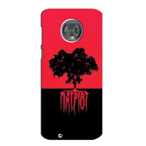 Украинские Чехлы для Motorola MOTO G6 с картинкой УПА (AlphaPrint) (Патриот)