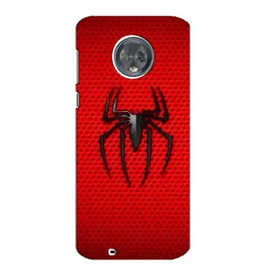 Чехол с человеком пауком для Motorola MOTO G6 - (AlphaPrint) (Паук Марвел)