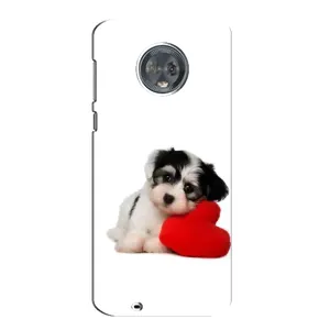 Чехлы с собаками для Motorola MOTO G6 (VPrint) (Песик)