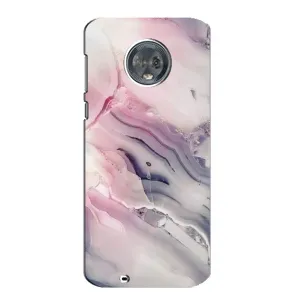Мраморний чехол на Motorola MOTO G6 (VPrint) (Пурпурний Мрамор)
