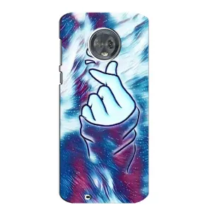 Чехол с принтом «Радужное сердце» для Motorola MOTO G6