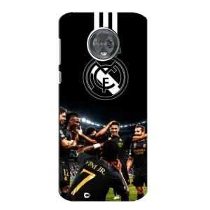 Чехол для Motorola MOTO G6 с принтом (ФК Реал Мадрид)