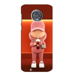 Крутые Чехлы Луи Виттон для Motorola MOTO G6 (AlphaPrint) (С Кофе)