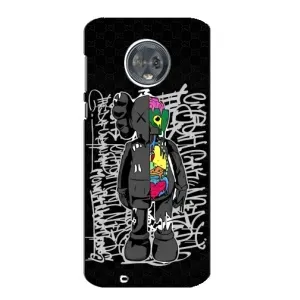 Чехлы для Motorola MOTO G6 - Bearbrick Louis Vuitton (PREMIUMPrint) (Стиль Bearbrick)