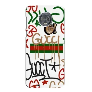 Брендновые Чехлы для Motorola MOTO G6 - (PREMIUMPrint) (Стиль GUUCI)