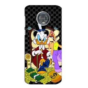 Чехлы для Motorola MOTO G6 - Скрудж МакДак Louis Vuitton (PREMIUMPrint) (Стильная Утка)
