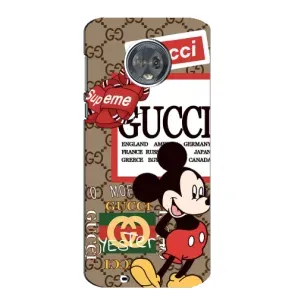 Чехол Disney Mouse Motorola MOTO G6 (PREMIUMPrint) (Стильный Микки)