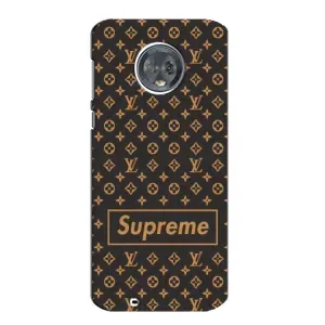 Чехол для Motorola MOTO G6 с картинкой Supreme (AlphaPrint) (Supreme LV)